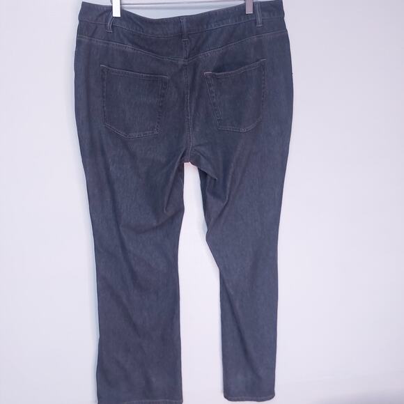 Coldwater Creek Classic Fit Gray Faded Denim Jeans 16 - Picture 3 of 6